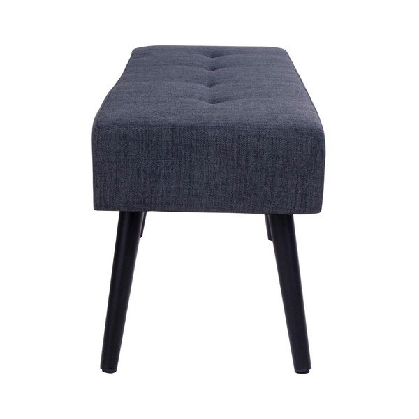 Temno siva klop House Nordic Skiby, 100 x 35 cm-image-2