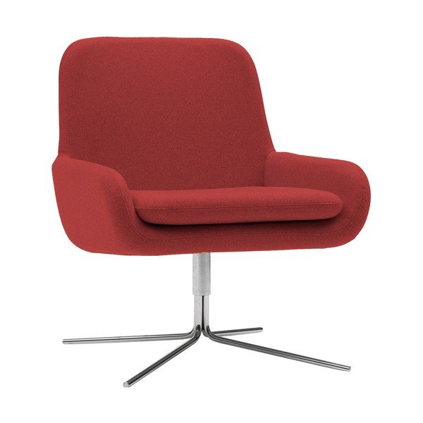 Rdeč vrtljiv stol Softline Coco-image-2