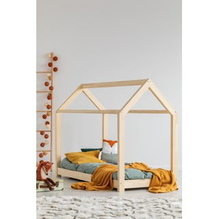 Otroška postelja v obliki hiške iz borovega lesa 120x200 cm Mila M - Adeko