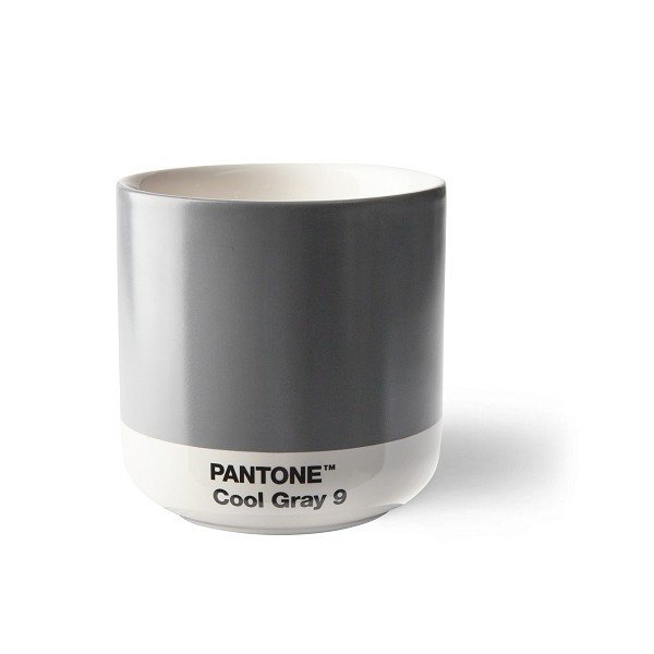Temno siva keramična skodelica 175 ml Cortado Coold Gray 9 – Pantone