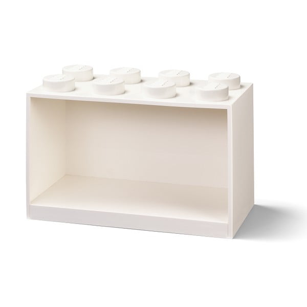 Otroški beli stenski regal LEGO® Brick 8-image-1