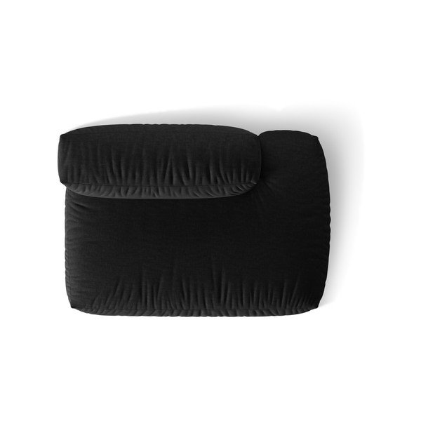 Črn modul za sedežno garnituro (desni kot) Martina – Micadoni Home-image-4