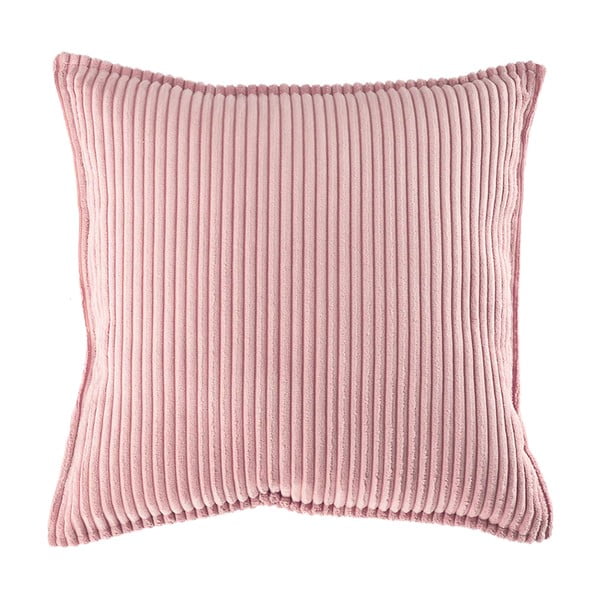 Rožnata otroška blazina rebrasti žamet Block – Wigiwama