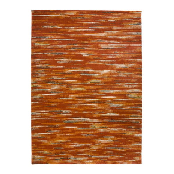 Oranžna in rjava preproga Universal Neo, 140 x 200 cm