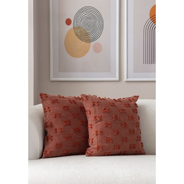 Prevleke za blazino v kompletu 2 ks 43x43 cm Tuffet – Mioli Decor-image-3