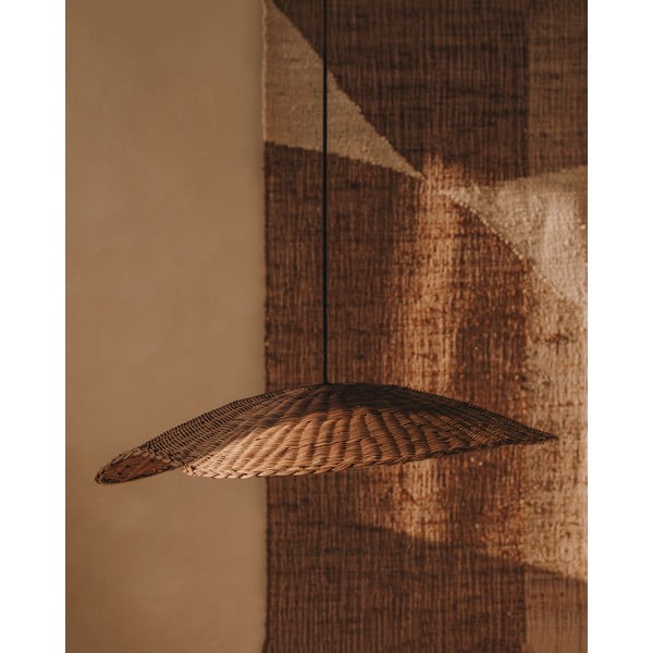 Senčilo v naravni barvi ø 80 cm Bisbal – Kave Home-image-1