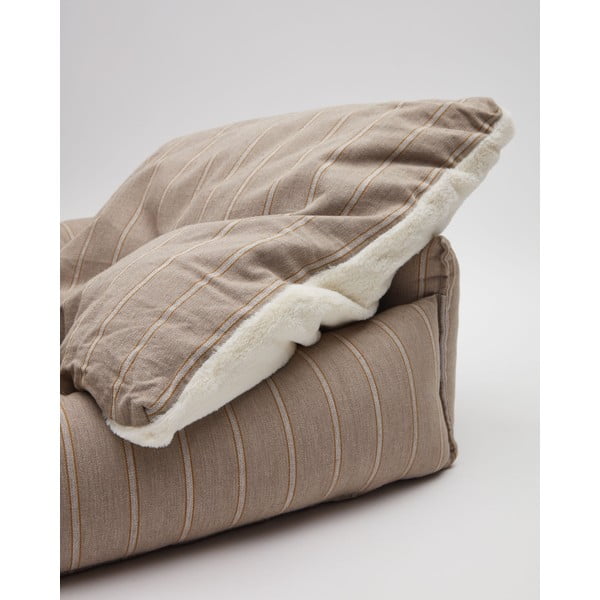 Rjava pasja postelja 60x60 cm Toby - Kave Home-image-4