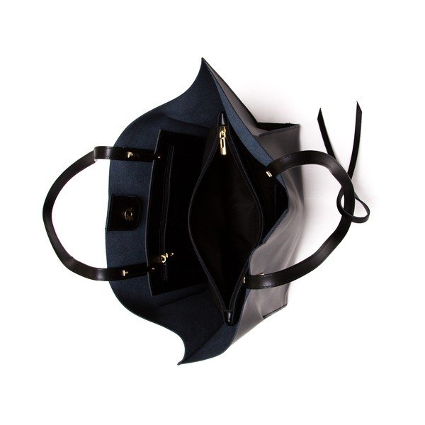 Usnjena torbica Mangotti 388 Nero-image-3