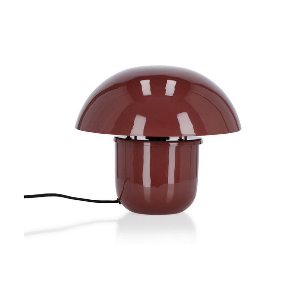 Bordo rdeča kovinska namizna svetilka s kovinskim senčilom (višina 27 cm) Koppel – Bizzotto