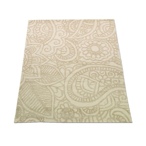 Volnena preproga Mendhi 120x170 cm, naravna-image-1