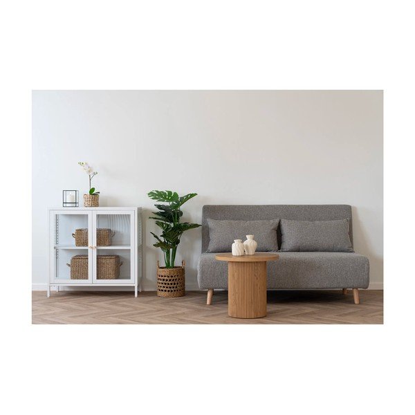 Siva raztegljiva sedežna garnitura 140 cm Marlow – House Nordic-image-1