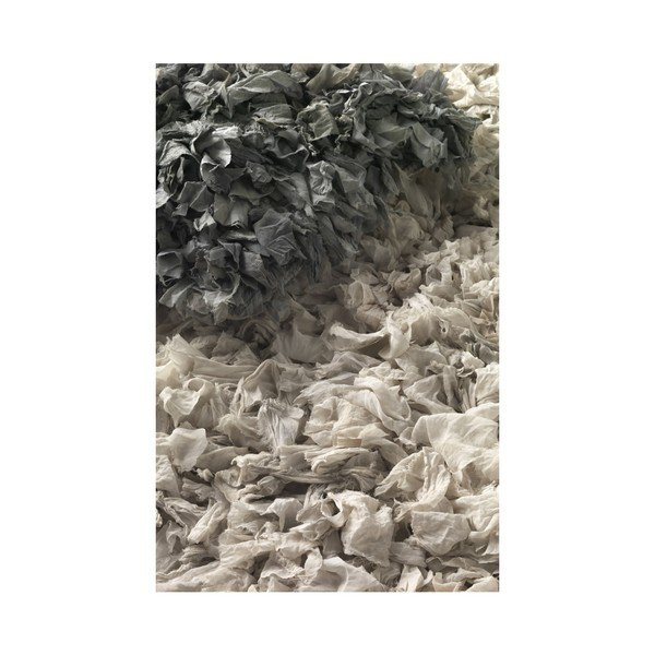 Siva preproga Geese Fluffy, 120 x 60 cm-image-1