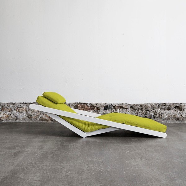 Variabilni ležalnik Karup Figo White/Pistacie-image-2