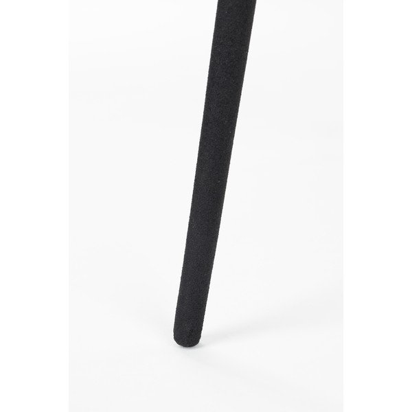 Okrogla stranska mizica z marmorno mizno ploščo ø 33 cm Karrara – White Label-image-4