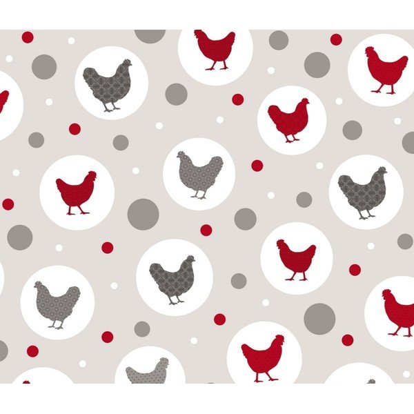 Pralen namizni prt ø 160 cm Suzette – douceur d'intérieur-image-1