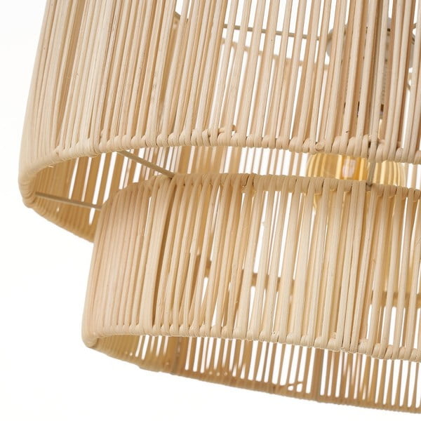 Stropna svetilka iz ratana v naravni barvi s senčnikom iz ratana ø 38 cm Natural Way – Casa Selección-image-2