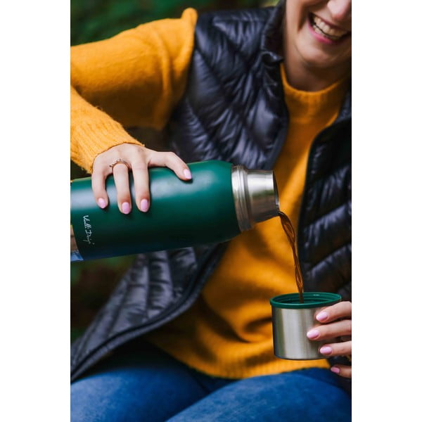 Zelena potovalna termo skodelica Vialli Design Fuori, 1 l-image-4