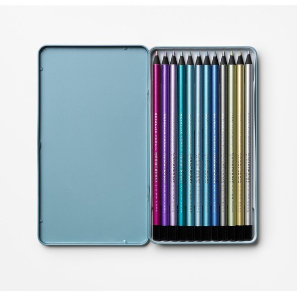 Barvice v kompletu Metallic – Printworks