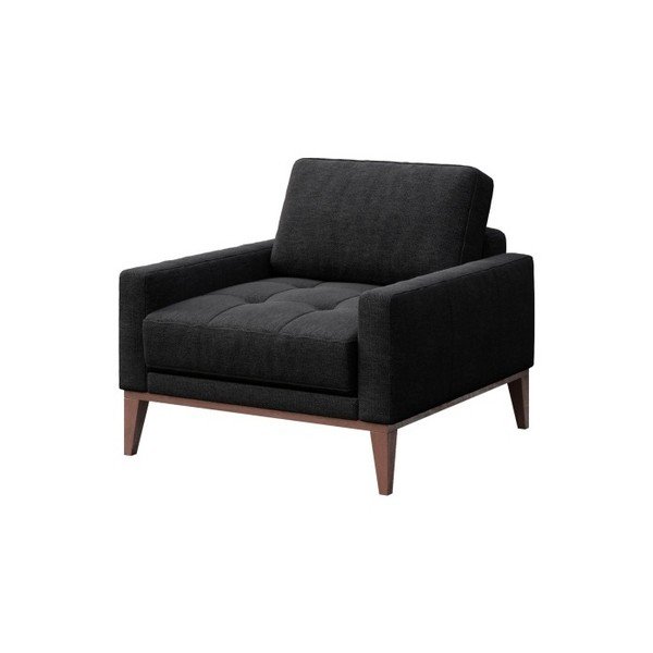 Antracitno siv fotelj MESONICA Musso Tufted-image-2