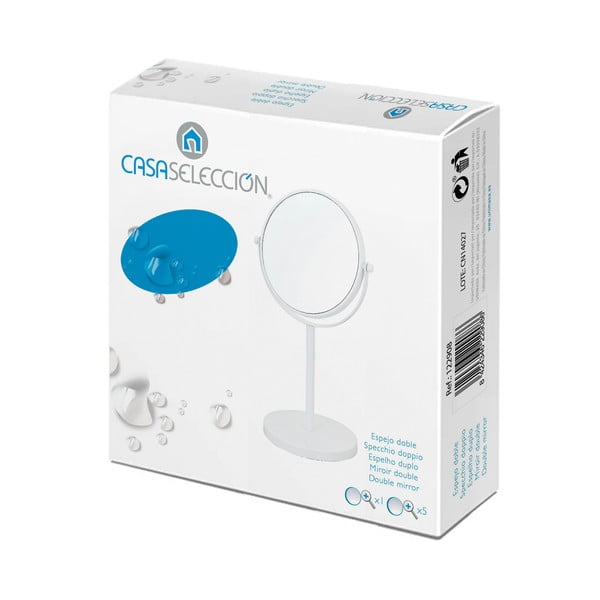 Kozmetično povečevalno ogledalo (5x) ø 17 cm – Casa Selección-image-3