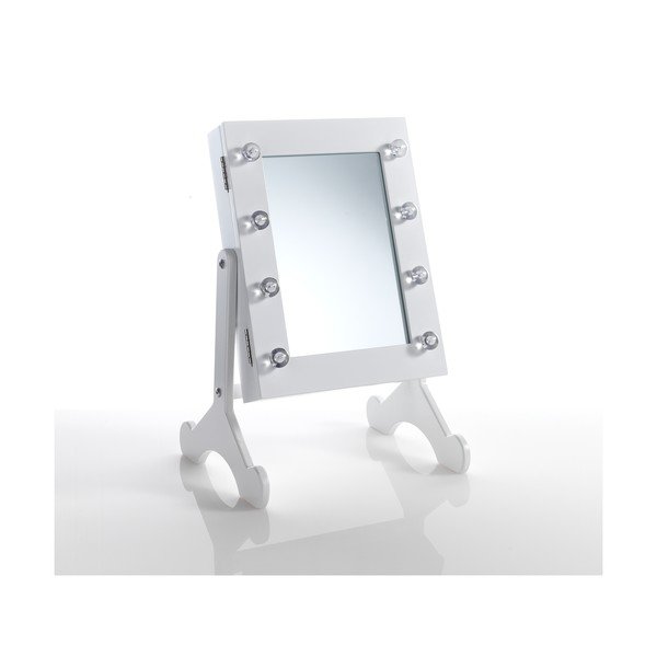 Kozmetično ogledalo z lučjo 29x44 cm Coffer Lux LED – Tomasucci-image-3