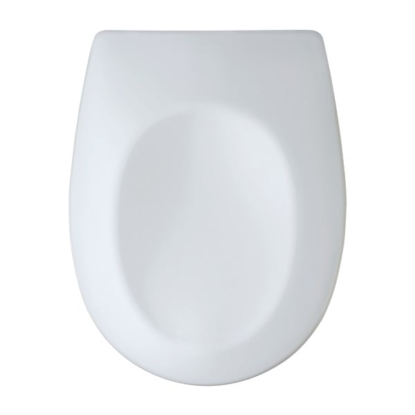 Bela WC deska z enostavnim zapiranjem Wenko Vorno Duroplast