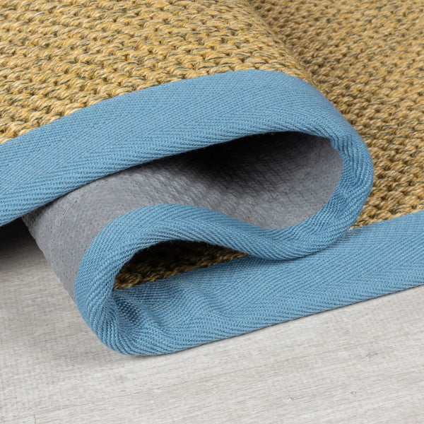 Svetlo modro in svetlo rjava notranja in zunanja preproga 120x170 cm Sisal Look – Flair Rugs-image-2