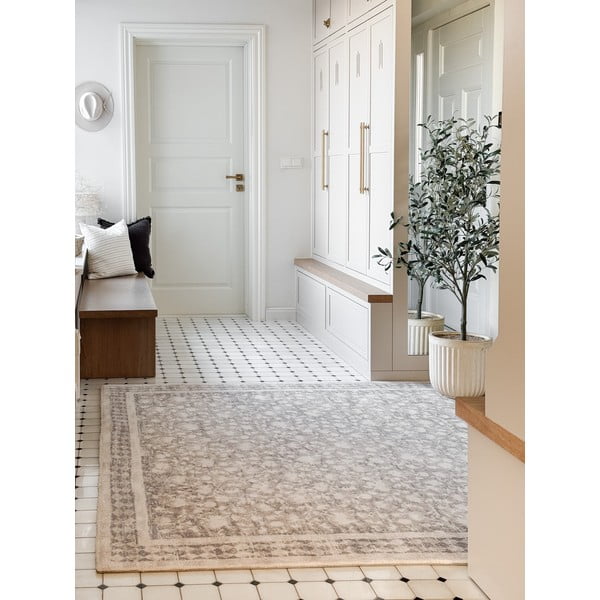 Bež volnena preproga 230x340 cm Agnus Granny – Agnella-image-1