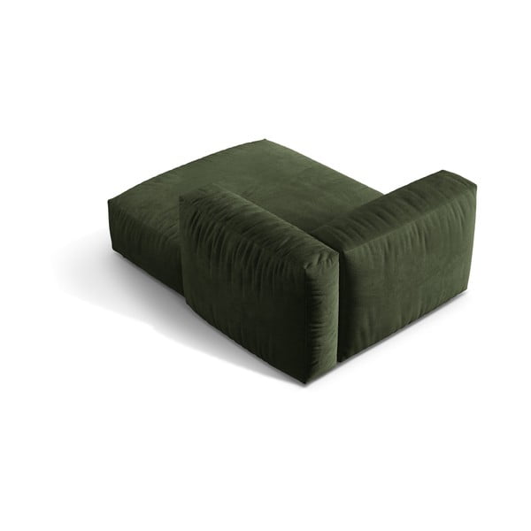 Zelen žameten modul za sedežno garnituro (desni kot) Martina – Micadoni -image-2