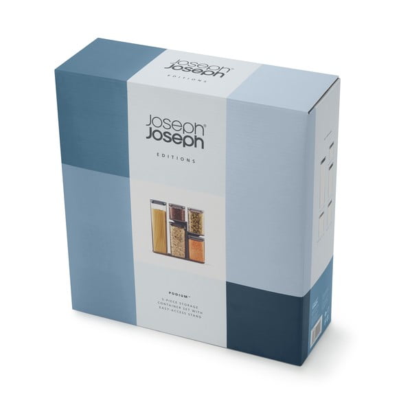 Posode za shranjevanje v kompletu 5 ks živil Podium – Joseph Joseph-image-4