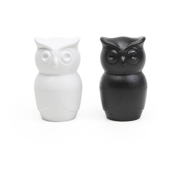 Beli mlinček za sol Qualy&CO Owl-image-2