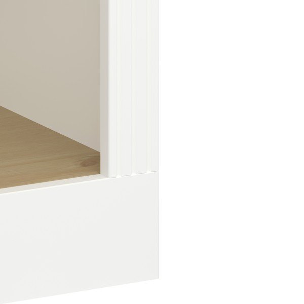 Bela knjižna omara v borovem dekorju 82x189 cm Nola - Tvilum-image-3