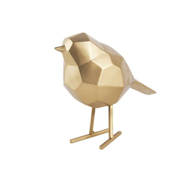 Dekorativni kipec v zlati barvi PT LIVING Bird Small Statue