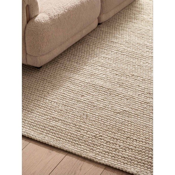 Kremno bela ročno tkana volnena preproga 120x170 cm Richmond Diana – Ted Baker-image-3