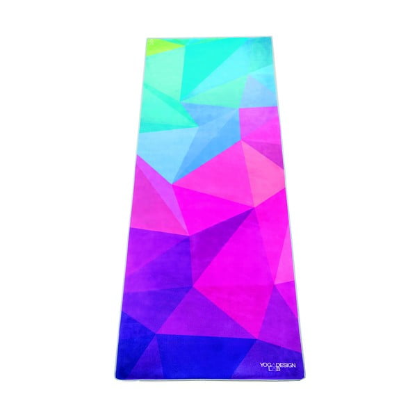 Podloga za jogo Yoga Design Lab Geo Yoga Towel, 340 g