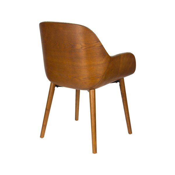 Zelen oblazinjen jedilni stol z nasloni za roke Taylor – Dutchbone-image-4