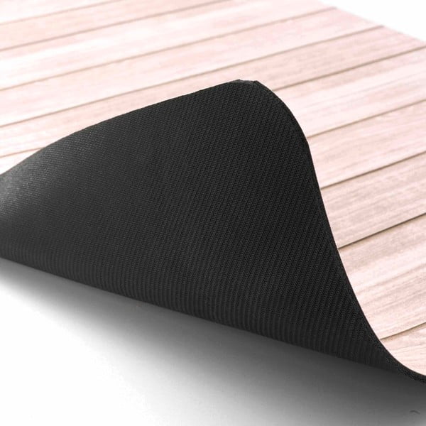 Rjava gumijasta kopalniška preproga 50x80 cm Calista – douceur d'intérieur-image-4