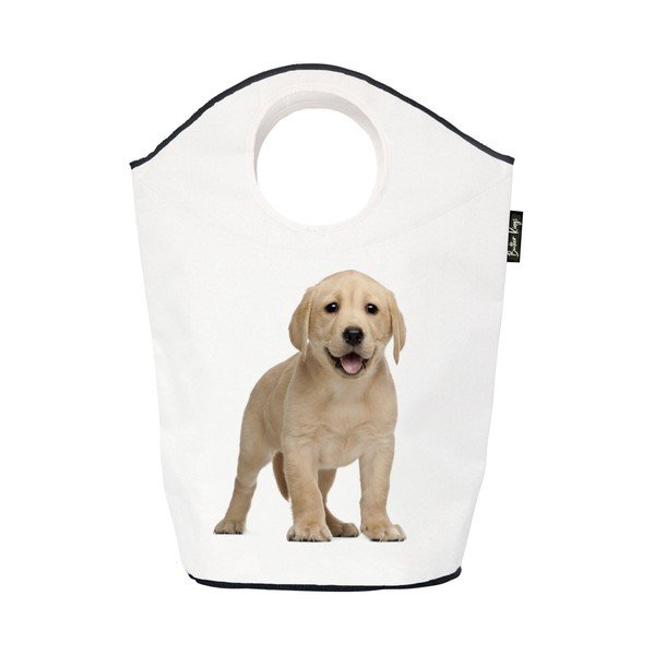 Bela tekstilna otroška škatla za shranjevanje 57x26x70 cm The Cutest Ones – Butter Kings