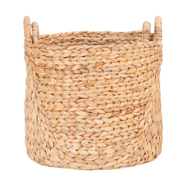 Košare iz vodne hijacinte v kompletu 2 ks ø 35x37 cm Passo – House Nordic-image-2