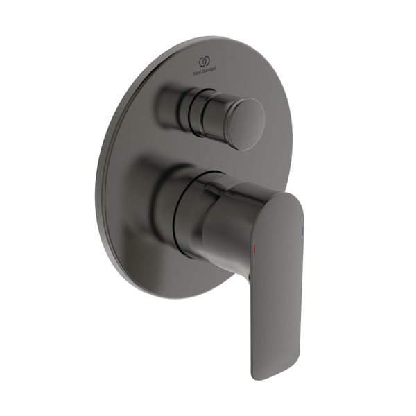Antracitno siva vgrajena armatura za kad Connect Air – Ideal Standard