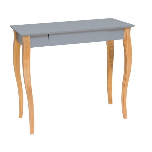 Temno siva pisalna miza Ragaba Lillo, dolžina 85 cm