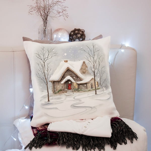 Prevleka za blazino z božičnim motivom 43x43 cm – Mila Home-image-3