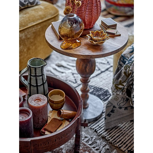 Bež-temno rjav tabure Paloma – Bloomingville-image-3