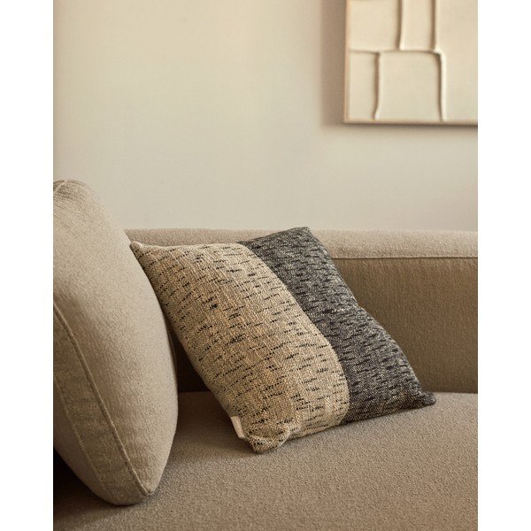 Prevleka za blazino iz mešanice bombaža 45x45 cm Dalel – Kave Home-image-1