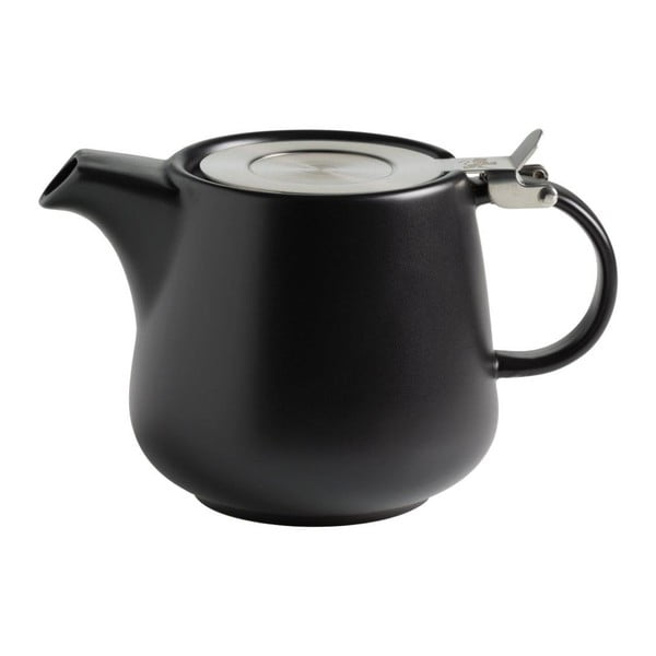 Črni keramični čajnik s cedilom Maxwell & Williams Tint, 600 ml