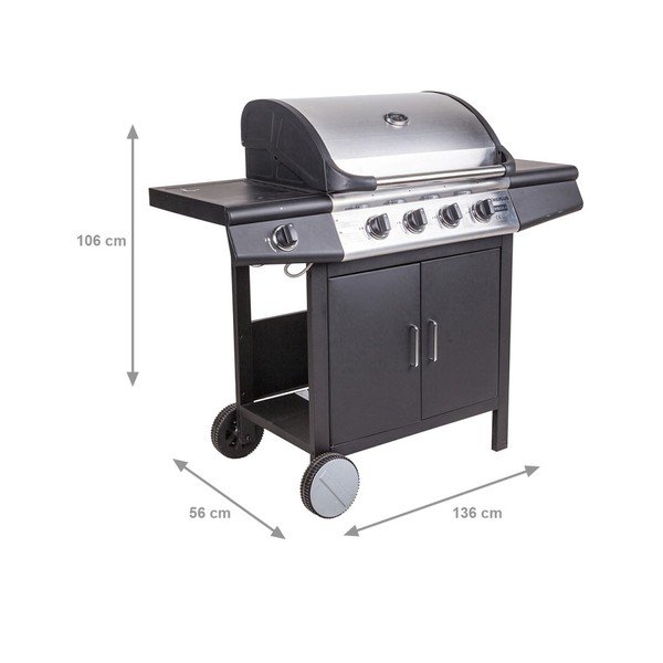 Vrtni žar iz nerjavečega jekla Crido Consulting Barbecue-image-4