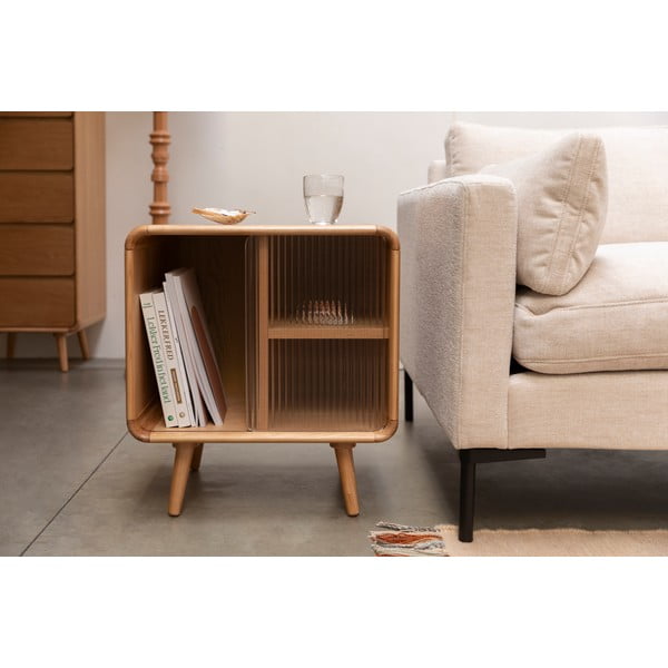 Stranska mizica iz masivnega lesa 40x50 cm Rise – Zuiver-image-1