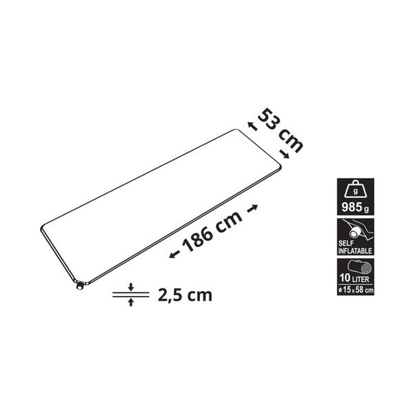 Temno modra samonapihljiva avtomobilska vzmetnica Cattara-image-4