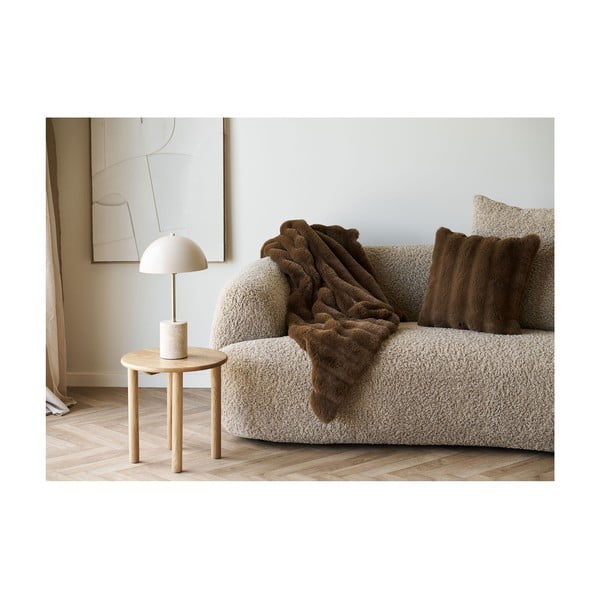 Okrasna blazina iz umetnega krzna 45x45 cm Galena – House Nordic-image-1