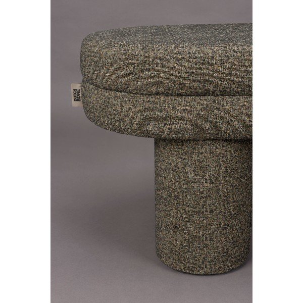 Rjava klop iz tkanine bouclé Fern – Dutchbone-image-3